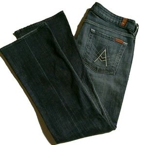 Women 7 for all Mankind Jeans / Boot Cut / Sz 31